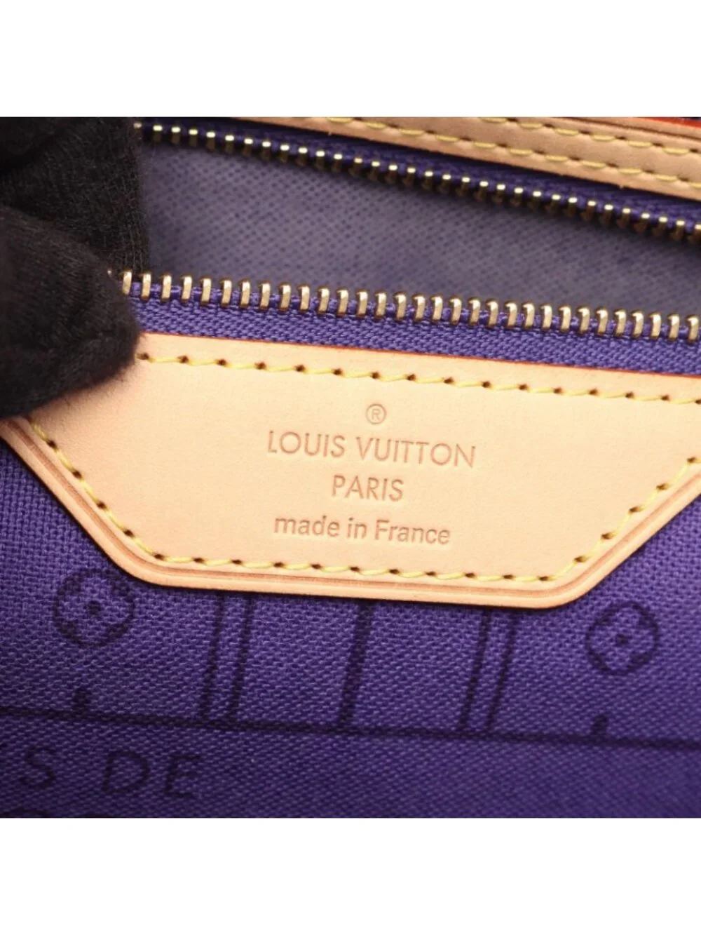 Louis Vuitton Tote Neverfull MM My LV Heritage Orange Purple Canvas Leather